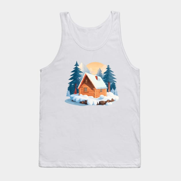 cabin in the woods Tank Top by Ch7mes